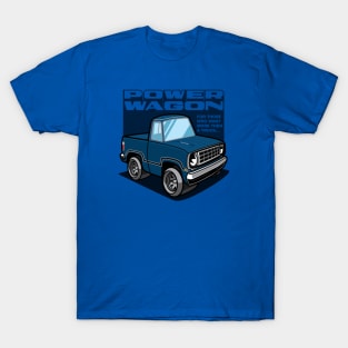 Medium Blue Iridescent - Power Wagon T-Shirt
